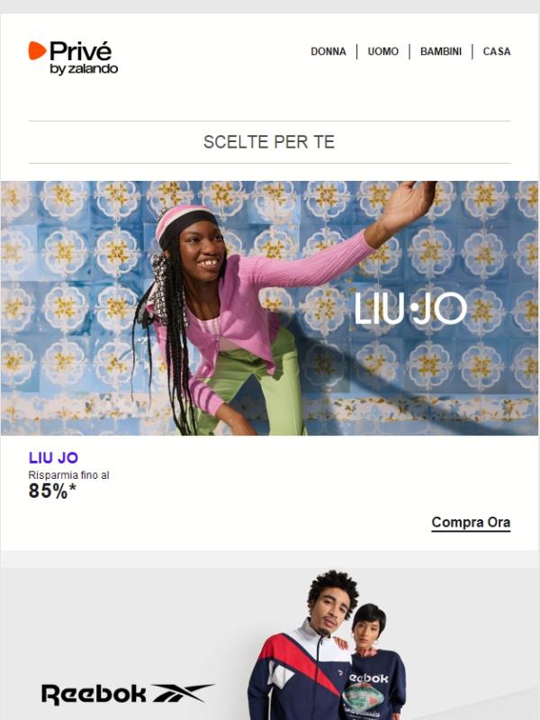 LIU JO, Reebok e Primigi ⎪ I top 3 di oggi