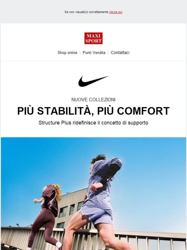 🏃‍♀ Più supporto, più energia: arriva Nike Structure Plus