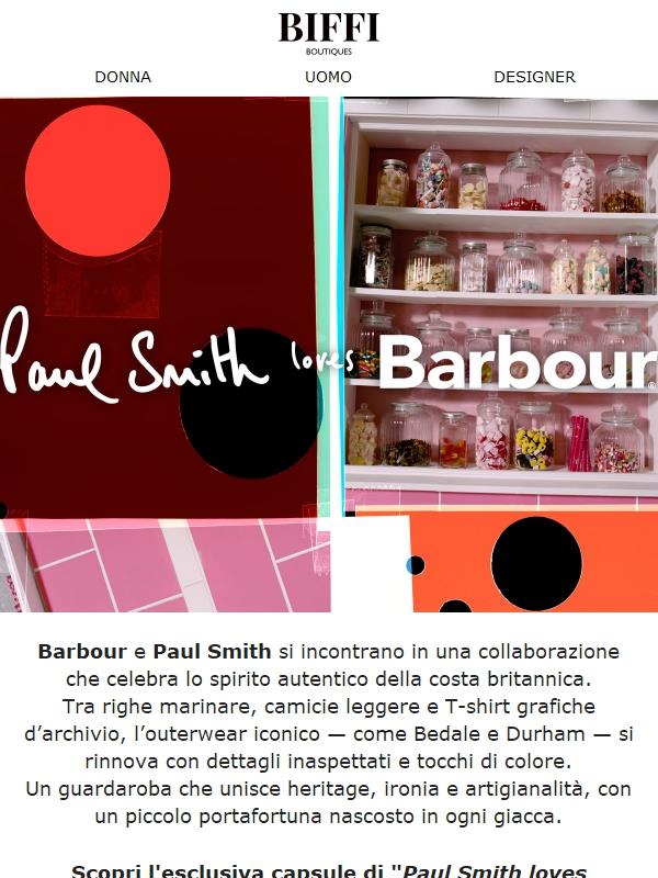 Paul Smith loves Barbour | Scopri la nuova capsule