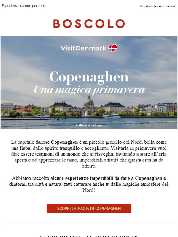 Vivi la primavera a Copenaghen