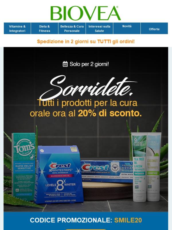🦷Grandi sorrisi per grandi offerte! Solo per 2 giorni!