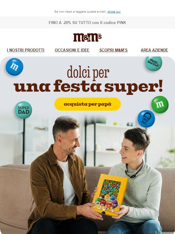 Rendi speciale la festa del papà