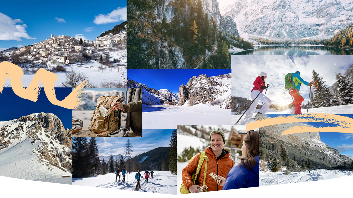 Ciaspolate in compagnia di Loacker