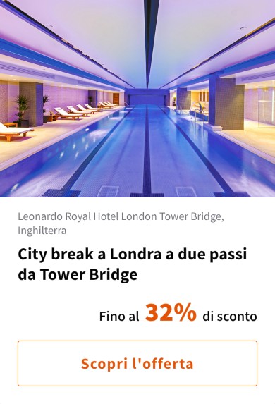 City break a Londra a due passi da Tower Bridge
