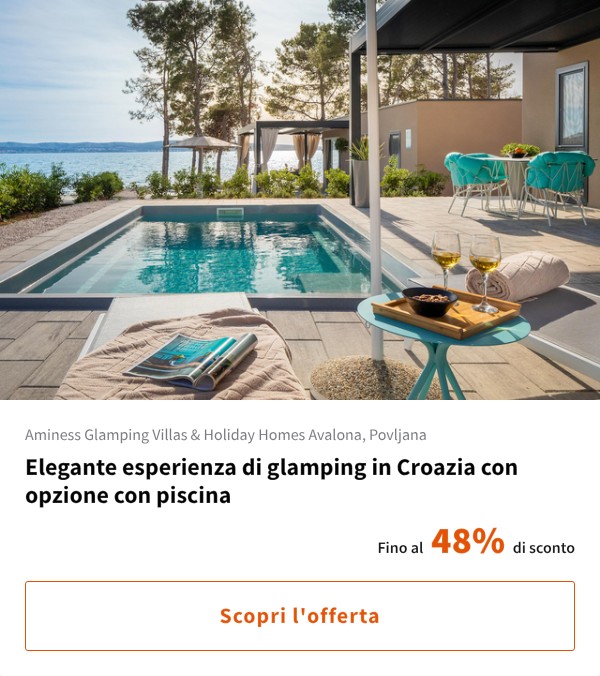 Elegante esperienza di glamping in Croazia con opzione con piscina