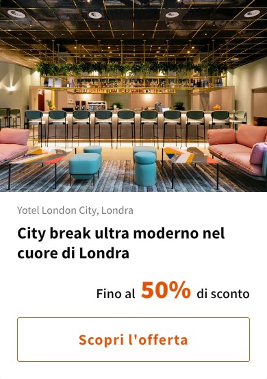 City break ultra moderno nel cuore di Londra