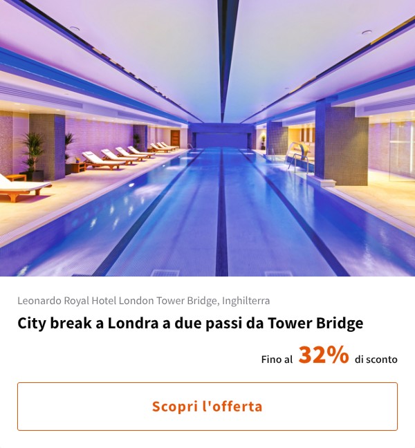 City break a Londra a due passi da Tower Bridge