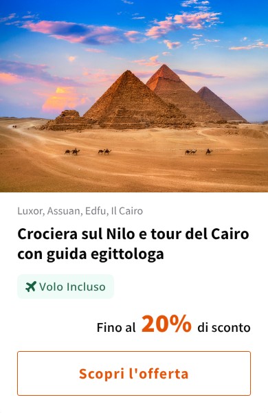 Crociera sul Nilo e tour del Cairo con guida egittologa