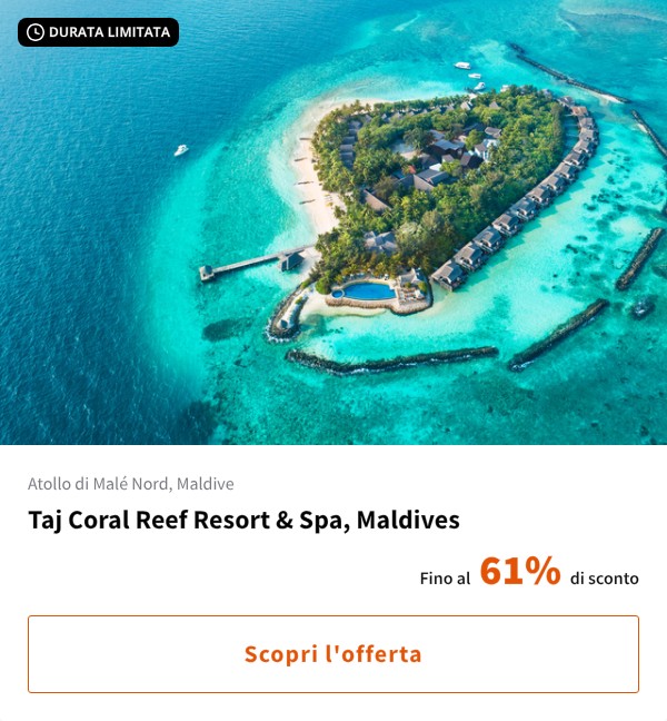 Taj Coral Reef Resort & Spa, Maldives