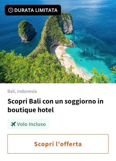 Scopri Bali con un soggiorno in boutique hotel