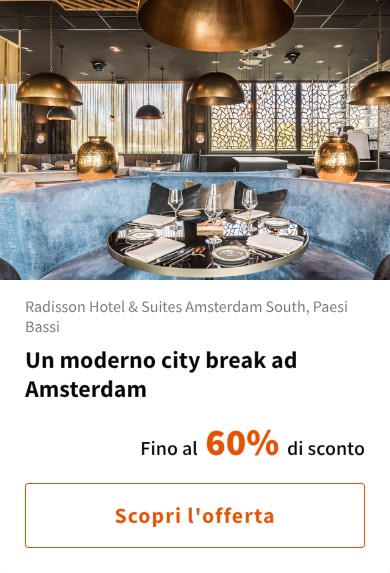 Un moderno city break ad Amsterdam