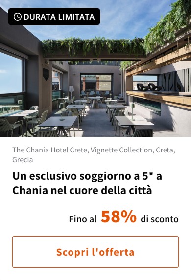Un esclusivo soggiorno a 5* a Chania nel cuore della città