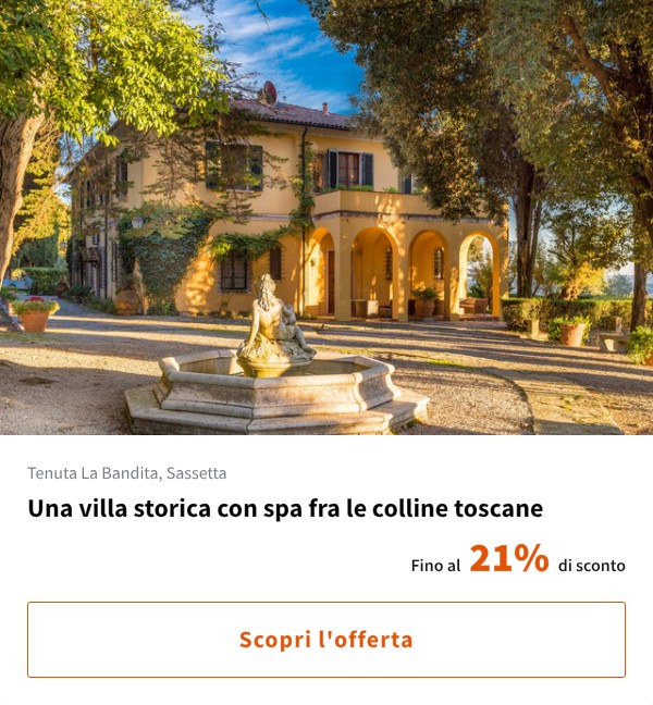 Una villa storica con spa fra le colline toscane