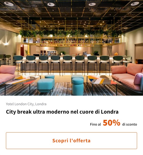 City break ultra moderno nel cuore di Londra