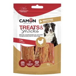 Image of Camon Snack Strisce di pollo essiccate 80g snack per cane