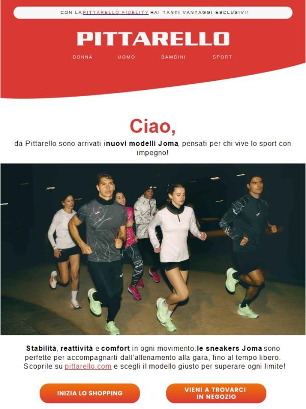 Stile e performance? Scegli Joma 👟