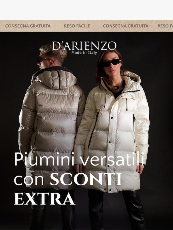 Il piumino che si trasforma con te