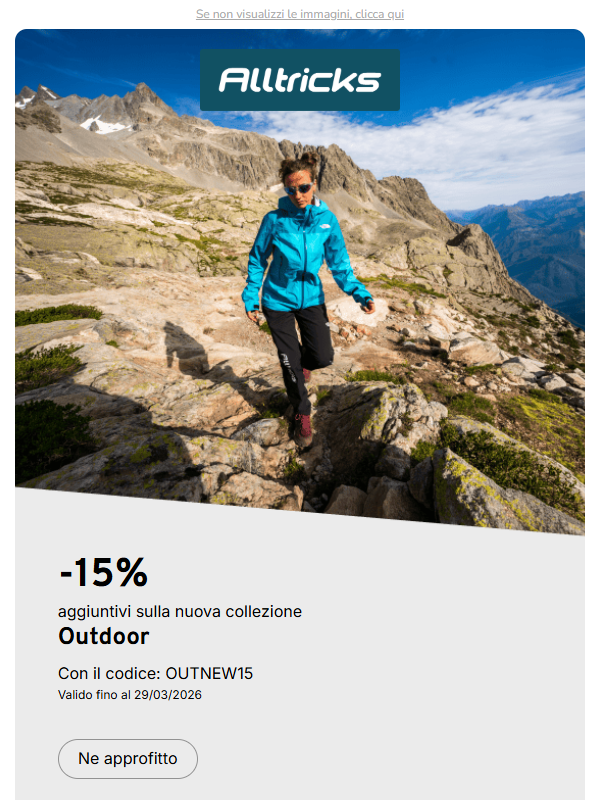 Preparati per l’avventura: -15% sulle novità