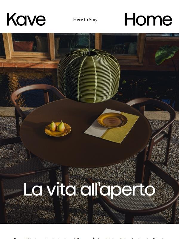 Modelli pensati per la vita all'aperto