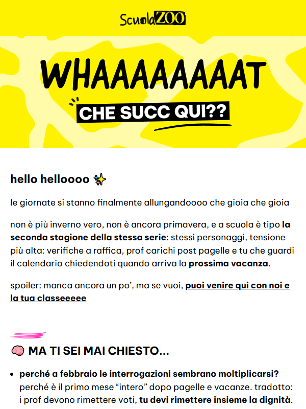 ScuolaZoo Survival Kit #31