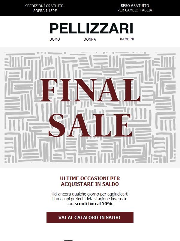 Ultima chiamata! I saldi stanno per finire