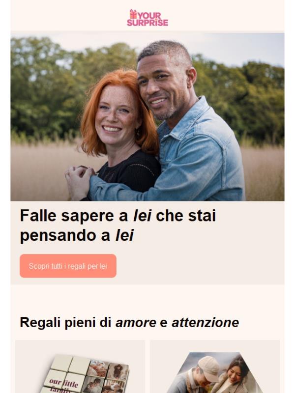 🩷 I regali personalizzati perfetti per lei