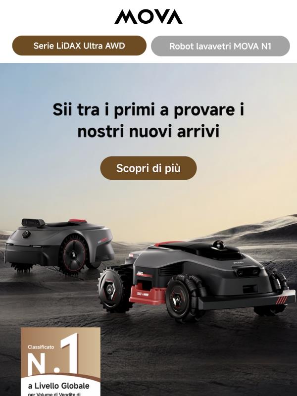 PRIMA VISIONE: sii tra i primi a provare i nostri nuovi arrivi