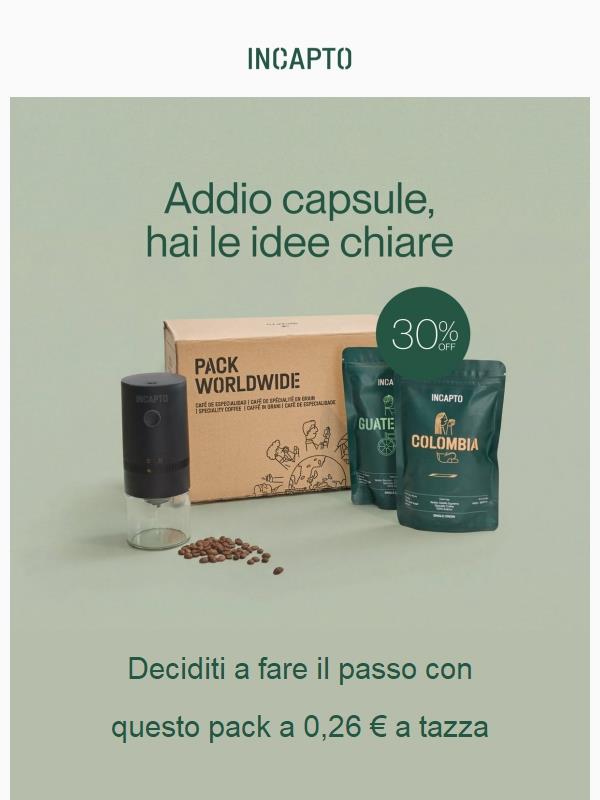 30% di sconto, questo è il segnale che stavi aspettando