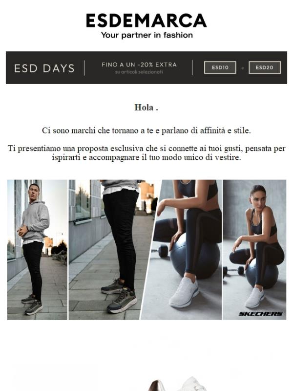 , i tuoi marchi preferiti, riuniti in una selezione esclusiva