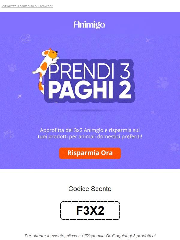 🐶 È Partita L’Offerta 3x2 Per Il Tuo Pet