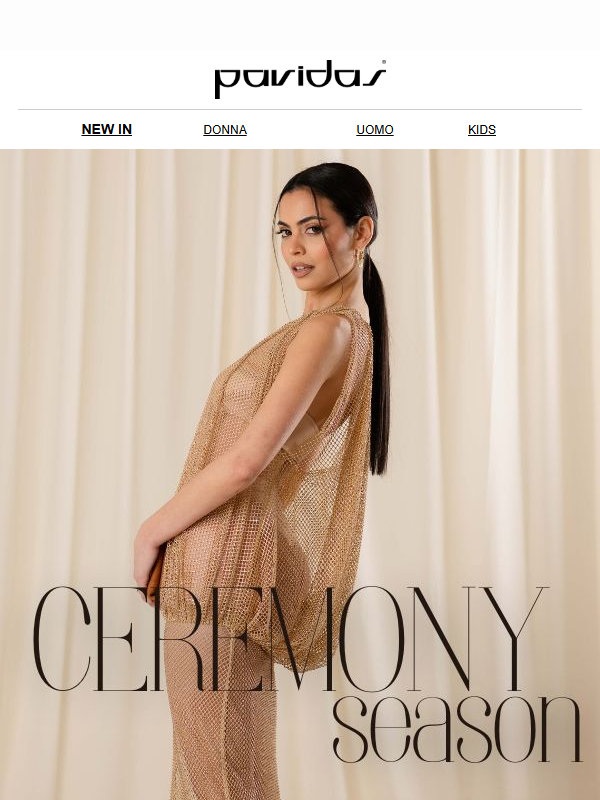 La stagione delle cerimonie sta per iniziare ✨