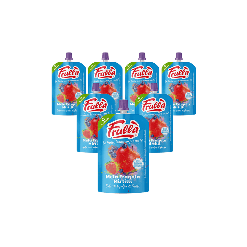 Mela Fragola Mirtilli Pack 18