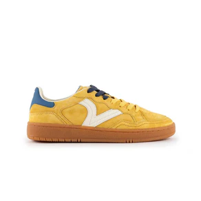 Victoria Sneakers Bassa Uomo in Pelle Giallo Multi