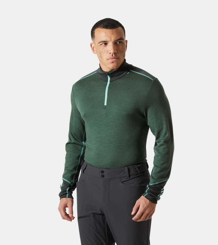 Men's LIFA® Merino Midweight Half-Zip Base Layer