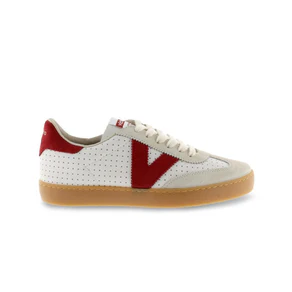 Victoria Sneakers Bassa Donna Bianco Rosso