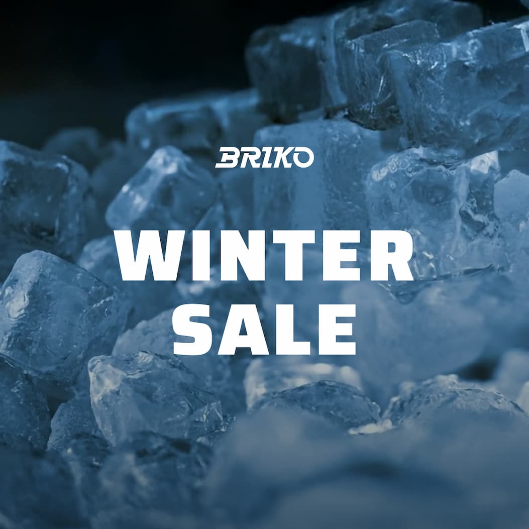 an image of a pile of ice with the words winter sale