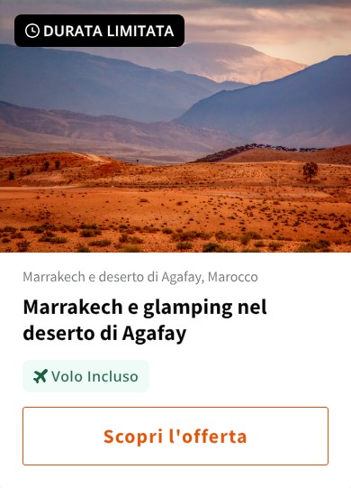 Marrakech e glamping nel deserto di Agafay