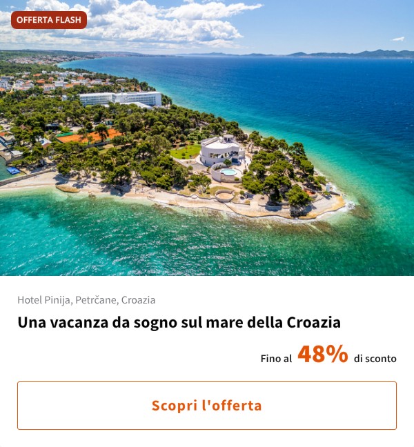 Una vacanza da sogno sul mare della Croazia