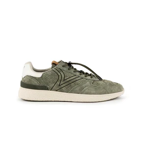 Victoria Sneakers Uomo in Camoscio Verde Kaki