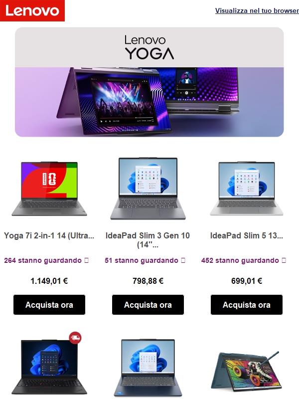 Nuove scelte personalizzate solo per te!