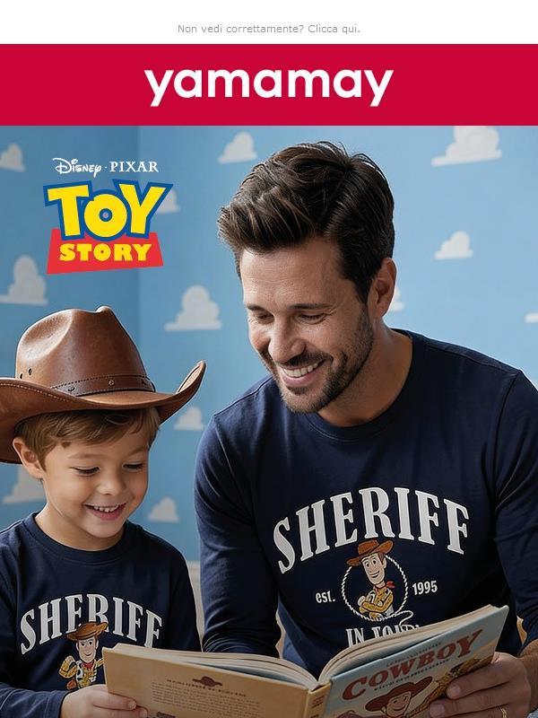 Capsule Toy Story: per il tuo sceriffo del cuore, il papà! 🤠