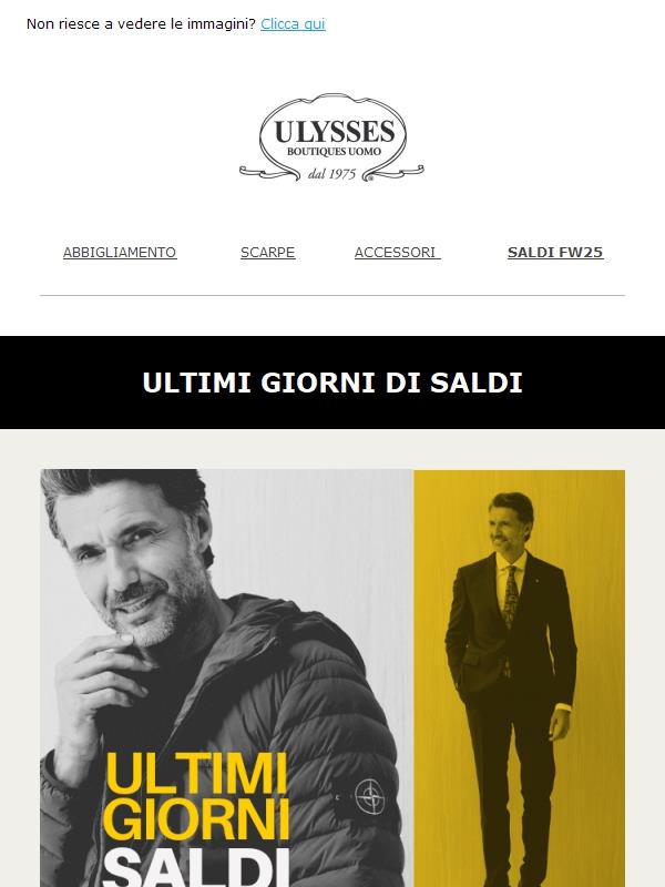 Ultimi giorni: -50% + Extra 10% sulla selezione 🔒