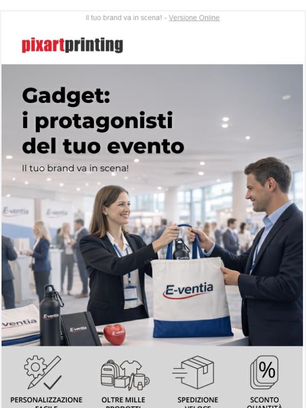 I migliori gadget per il tuo evento fino al -70%