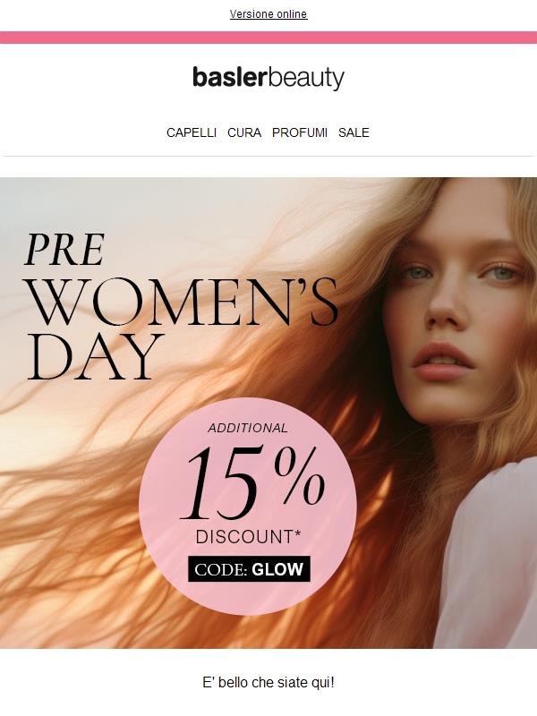 Most Loved, most Wanted + 15 % per la festa della donna