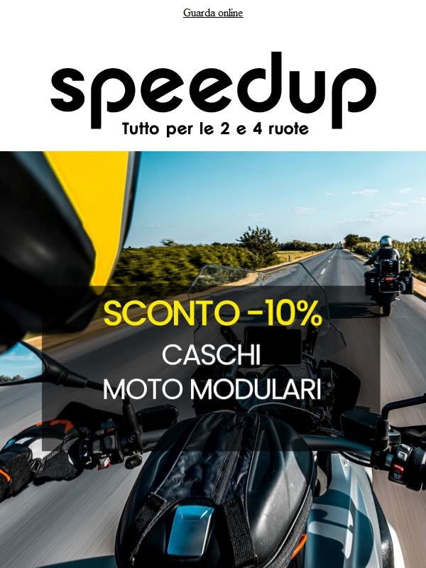 La tua prossima avventura ti aspetta: CASCHI MODULARI in PROMO