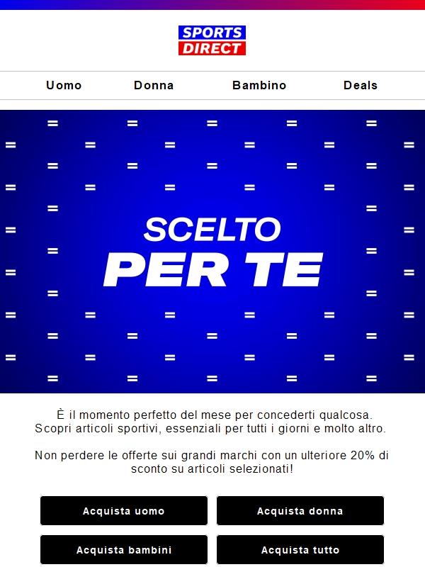 Extra 20% | è ora di coccolarti