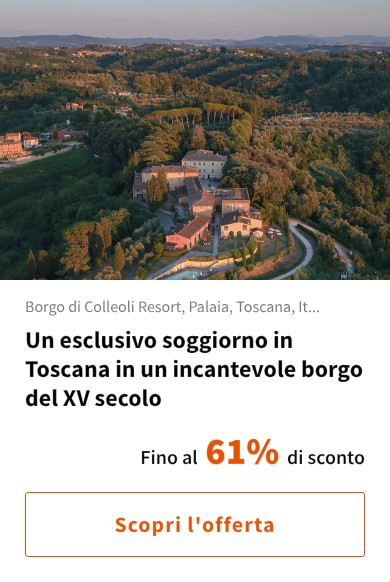 Un esclusivo soggiorno in Toscana in un incantevole borgo del XV secolo