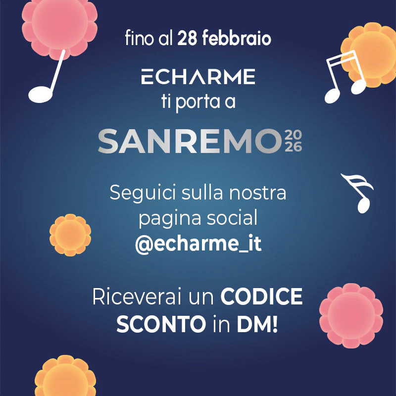 Echarme ti porta a Sanremo 2026: c'è un regalo per te! 🎶