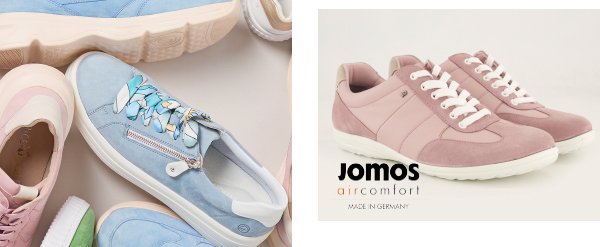 Sneaker di pelle con larghezza comfort