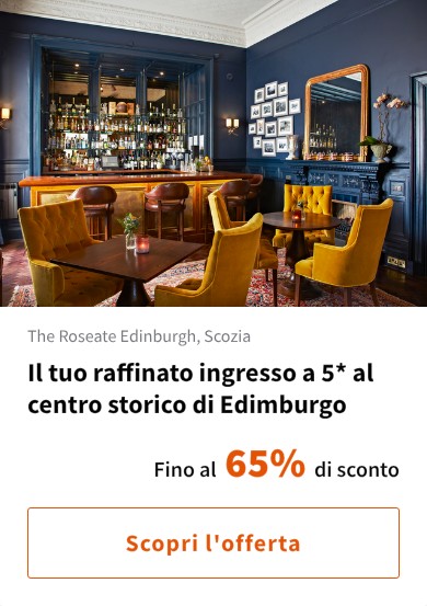 Il tuo raffinato ingresso a 5* al centro storico di Edimburgo